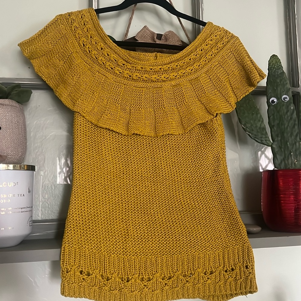 Anthropologie sweater shirt